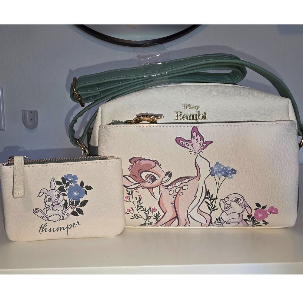 Primark Disney Bambi Crossbody + Thumper Coin Pouch | NWT